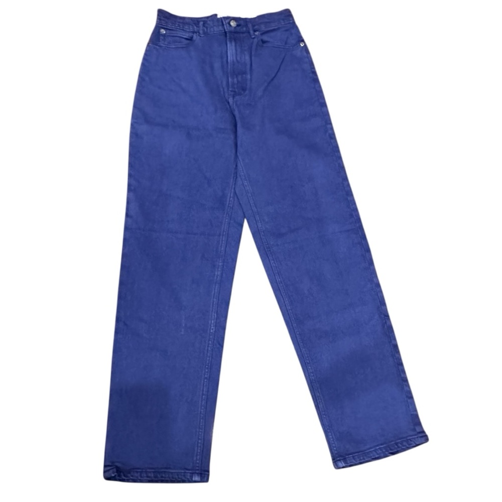 NEW Everlane The Way-High‎ Straight Jean in Lapis Blue Ankle Pant Size 27 Tall - Picture 2 of 5